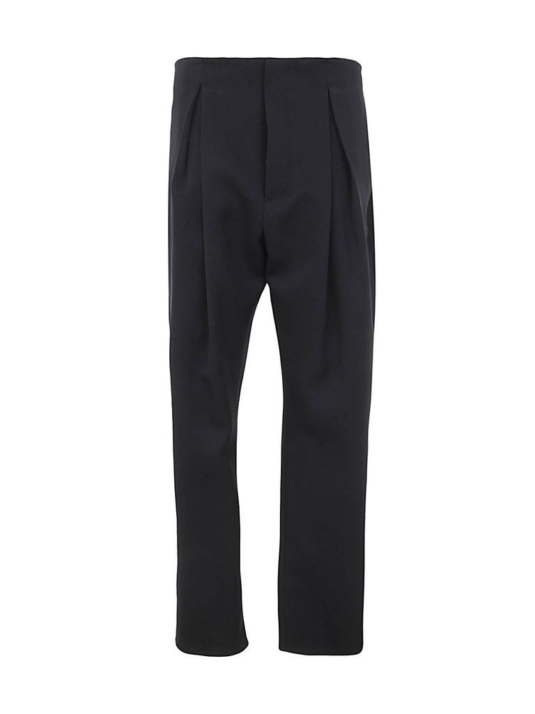Wool Trousers Loose Fit