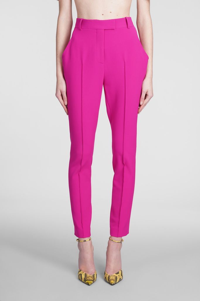 Berry Pants In Fuxia Viscose