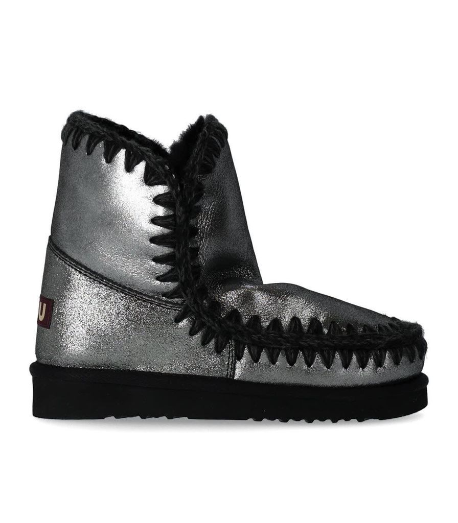 Eskimo 18 Microglitter Black Ankle Boot