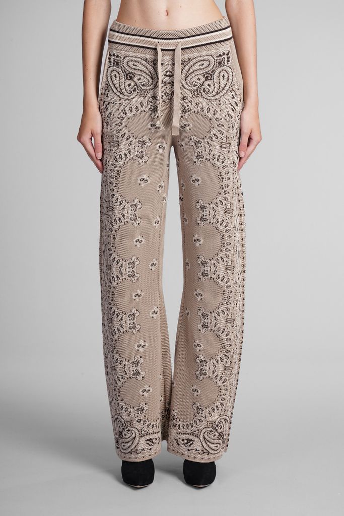 Pants In Beige Cashmere