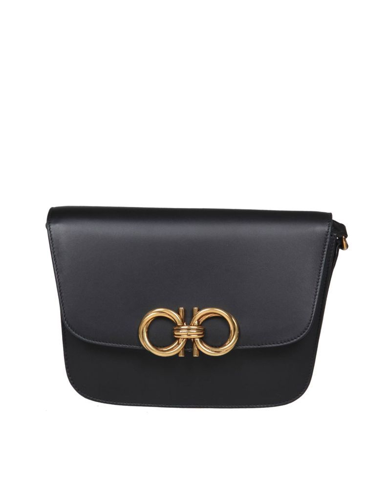 Salvatore Shoulder Bag With Gancini Buckle