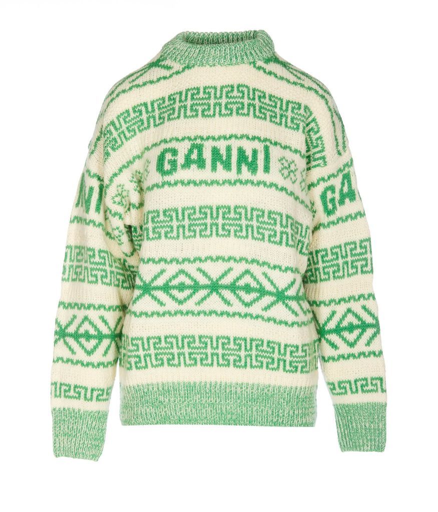 Green Wool Pullover