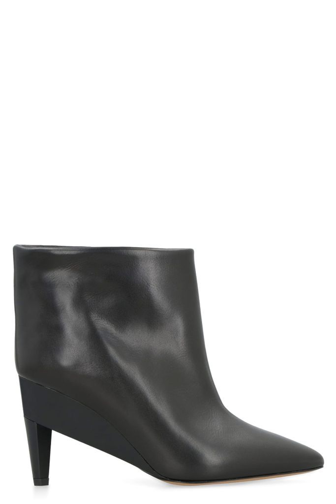 Dylvee Leather Ankle Boots