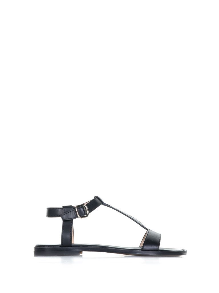 Leather Sandal With Strap
