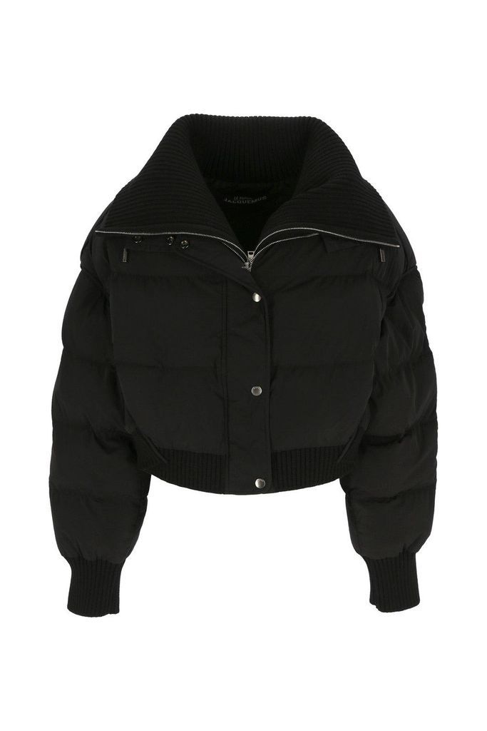 Padded Cropped Puffer Jacket