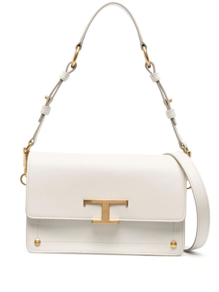 Bag In White Leather