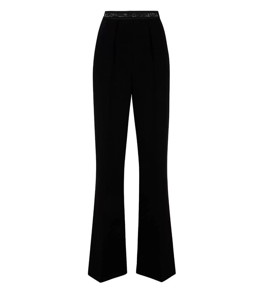 Black Trousers With Logo