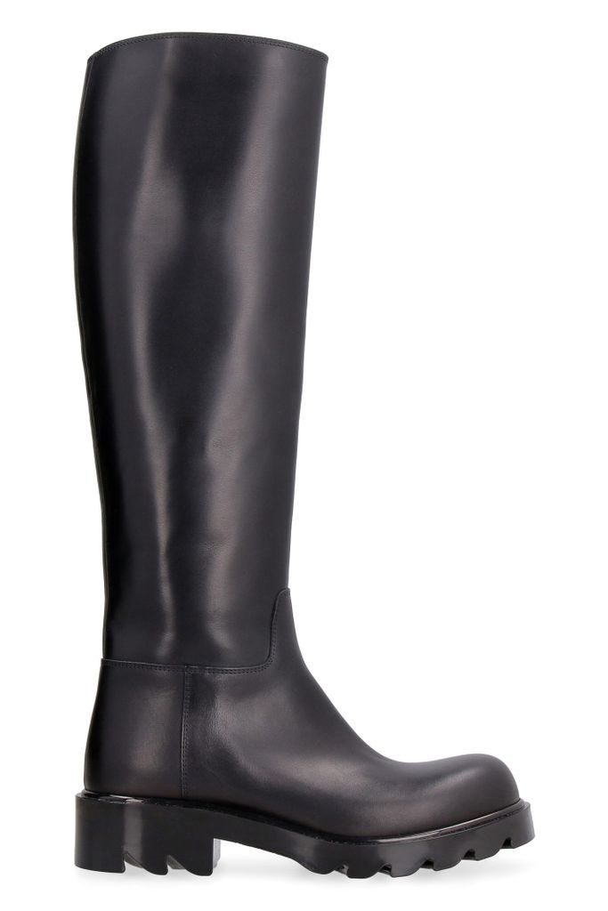 Strut Leather Boots