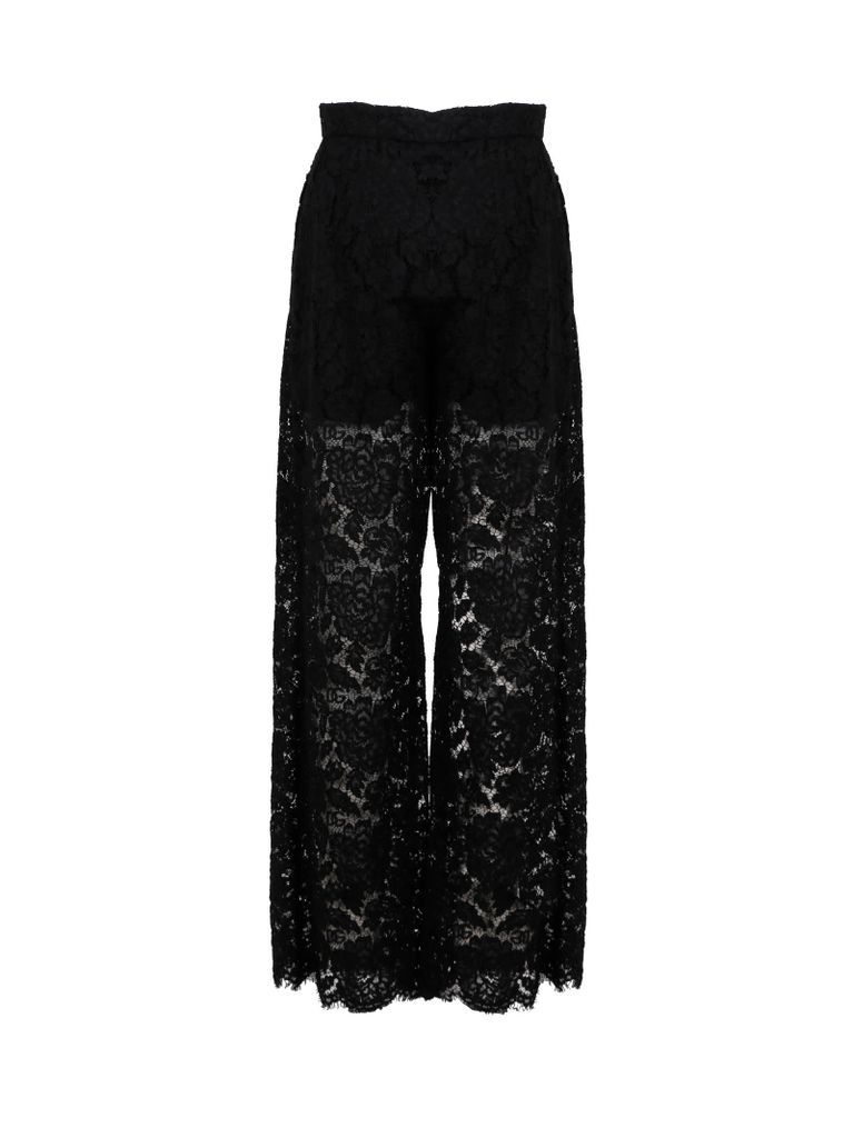 Floral Lace Trousers