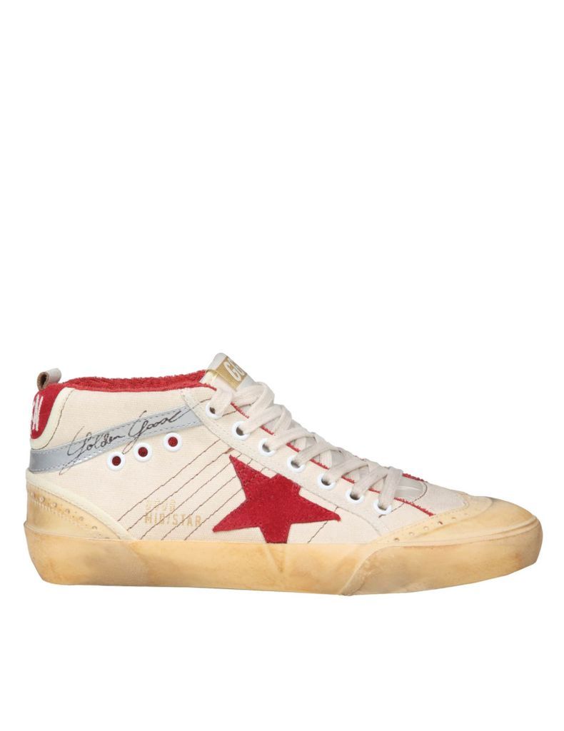 Mid Star Sneakers In Canvas