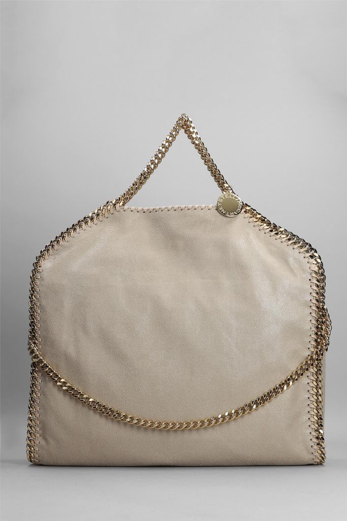 Tote In Beige Polyester
