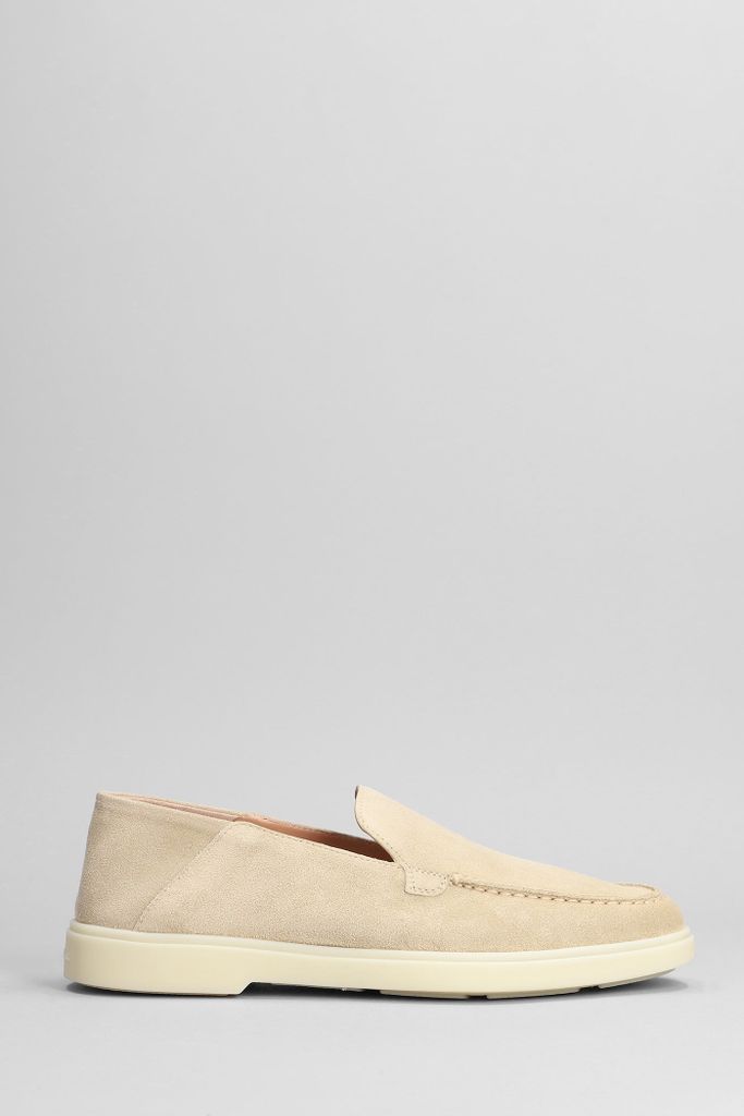 Fatty Loafers In Beige Suede