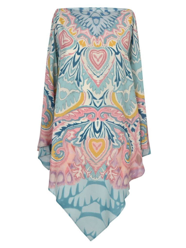 Printed Oversized Top