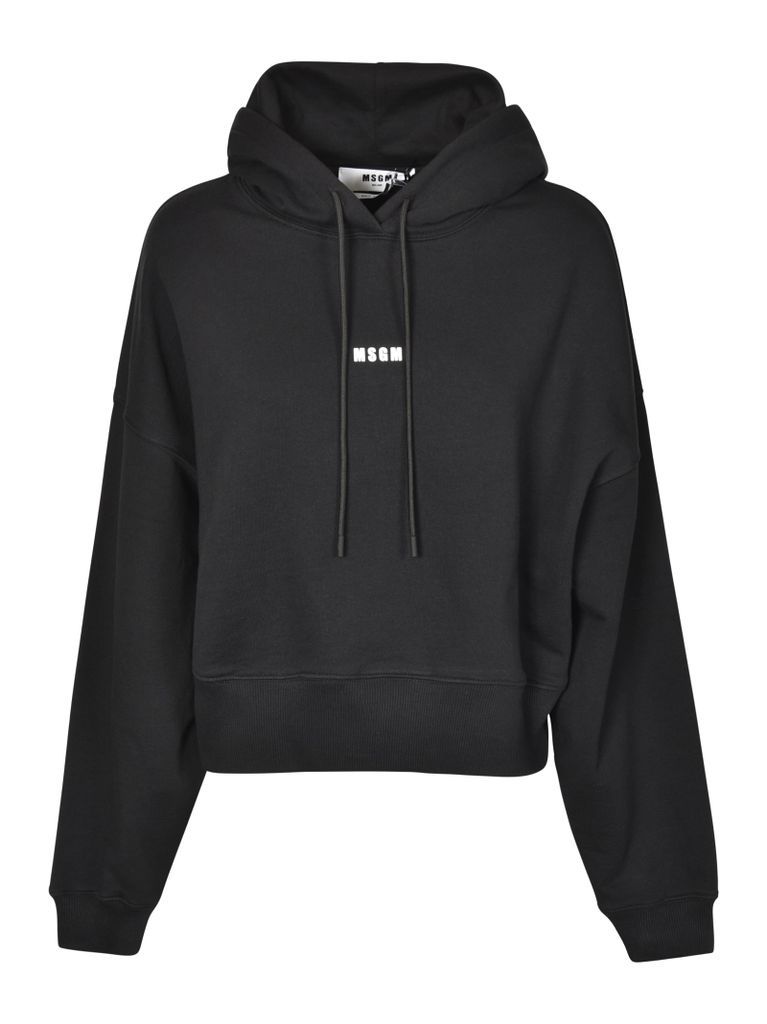 Chest Logo Hooded Sweatshirt