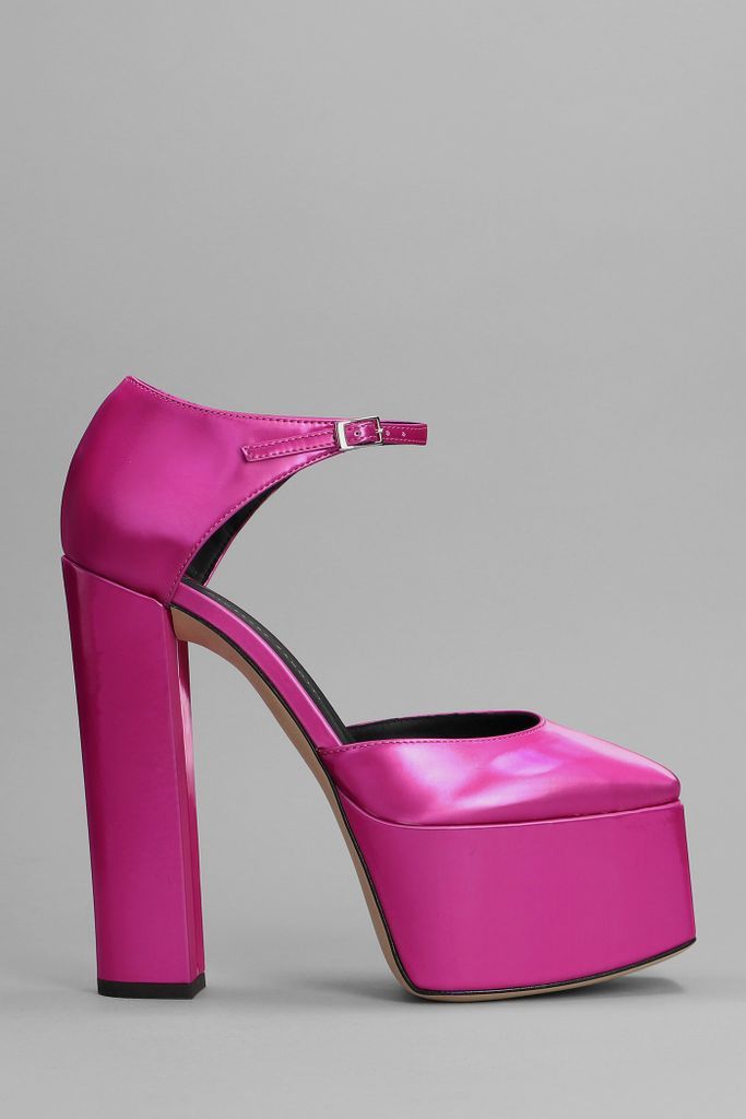 Bebe Pumps In Fuxia Leather