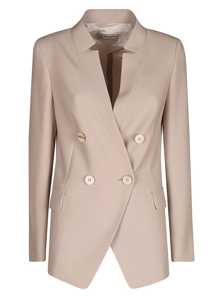 Asymmetric Double-Breasted Dinner Jacket