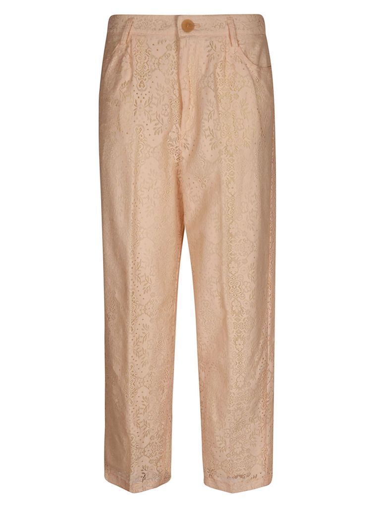Forte_Forte Floral Lace Trousers