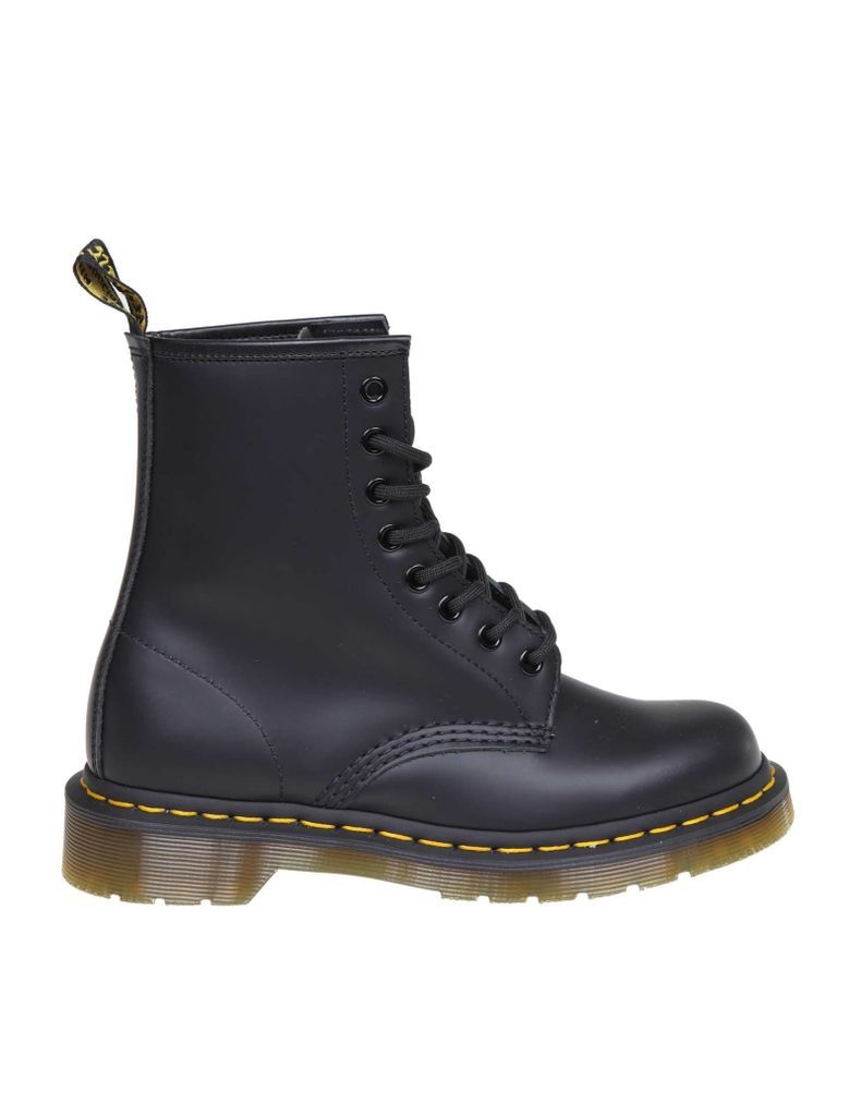 Dr.martens Smooth Boots In Black Leather