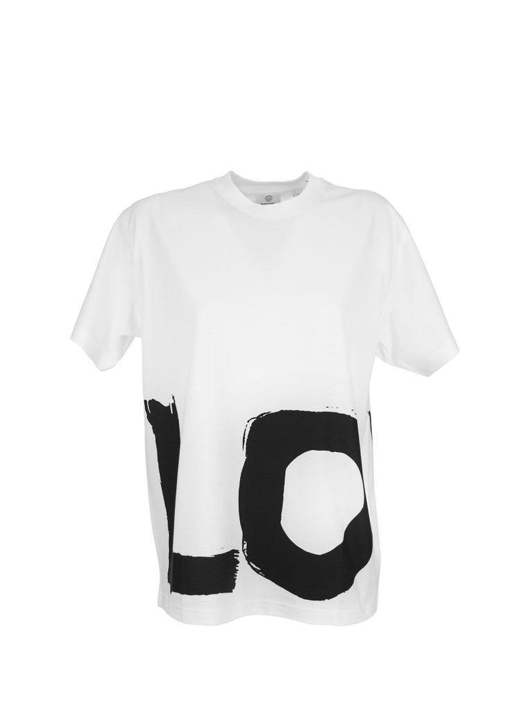 Carrick - Love Print Cotton Oversized T-Shirt