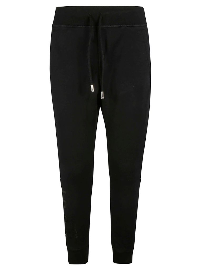 Drawstring Waist Cropped Track Pants Dsquared2