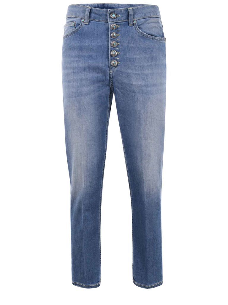 Jeans Dondup Koons Gioiello In Denim Stretch