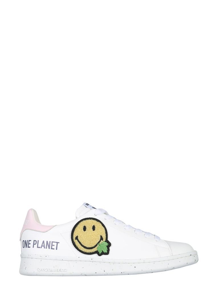 One Life One Planet Smiley Sneakers