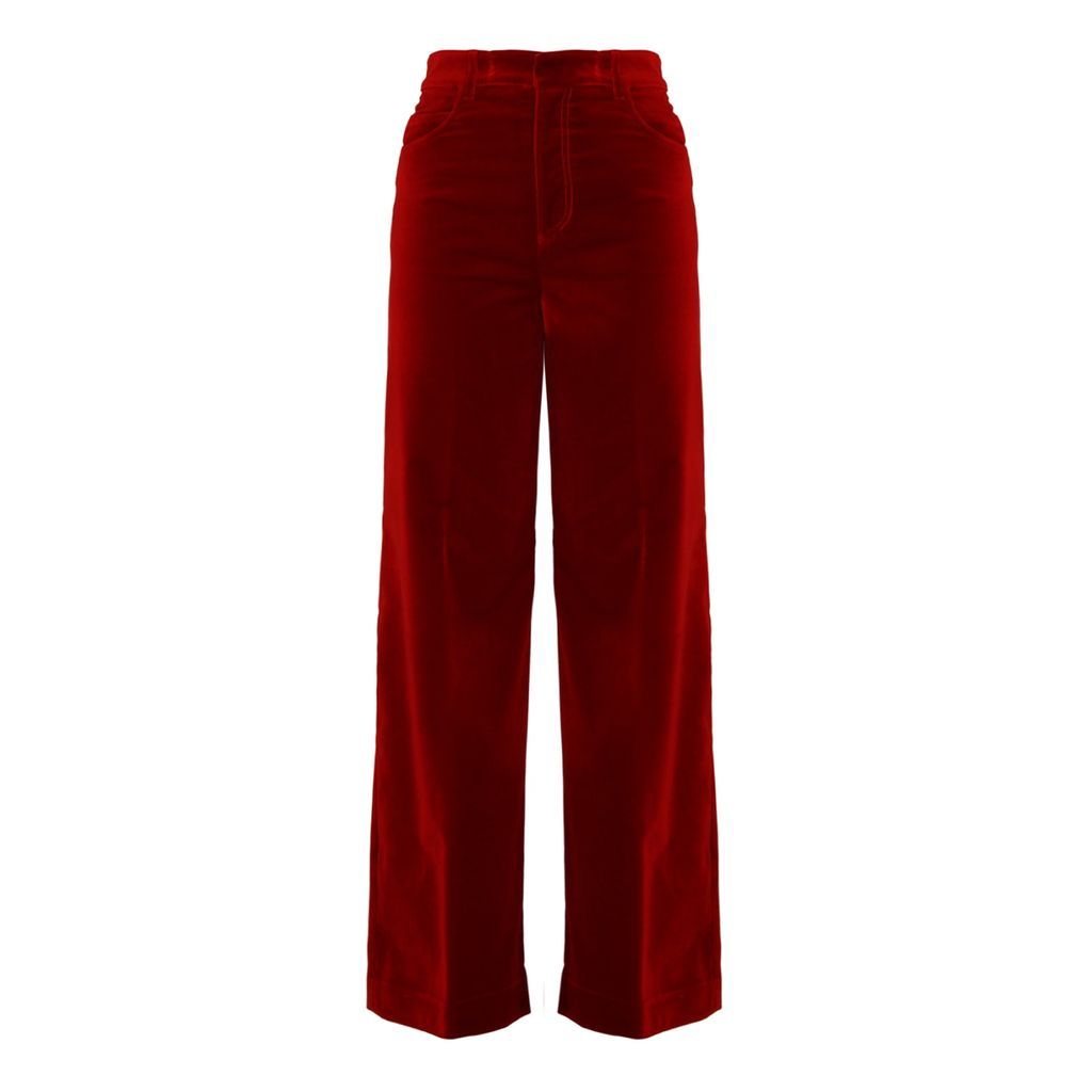 Red Velvet Tabata Pants