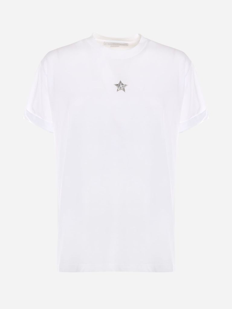 Star T-Shirt With Stone Decoration