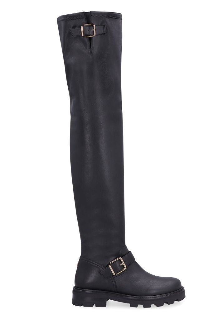 Biker Over-The-Knee Boots