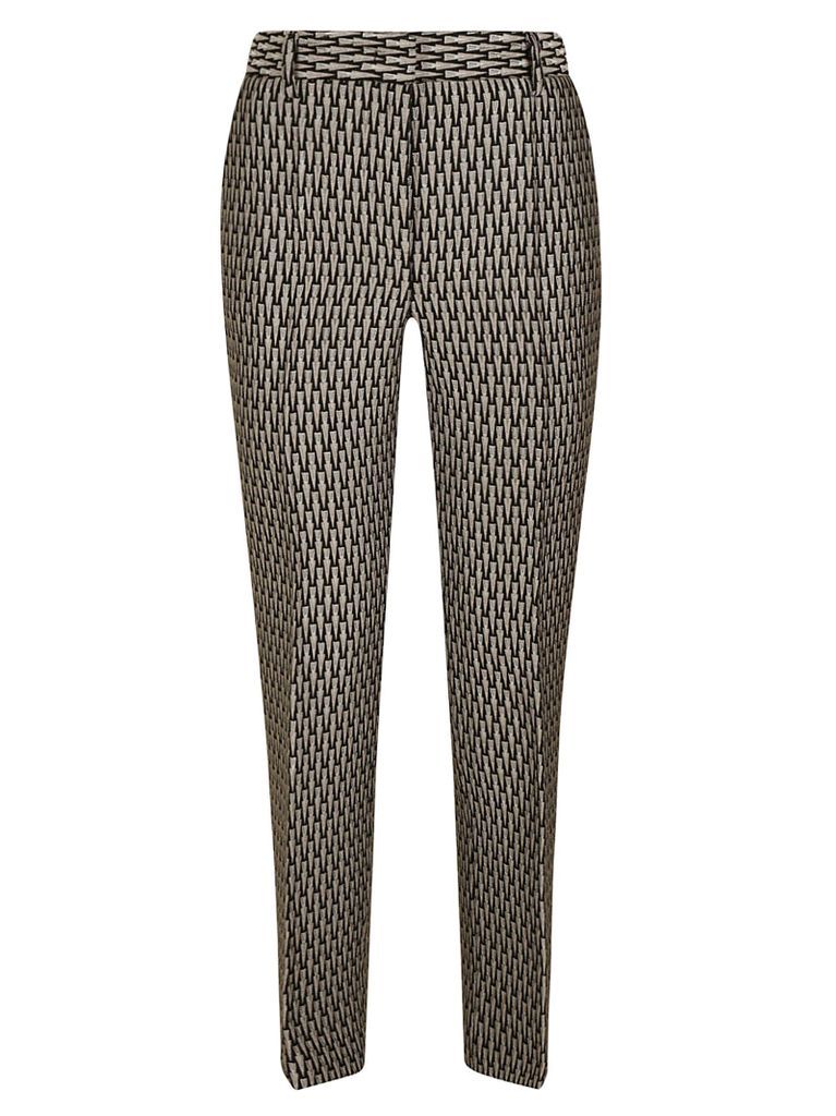 All-Over Pattern Printed Trousers