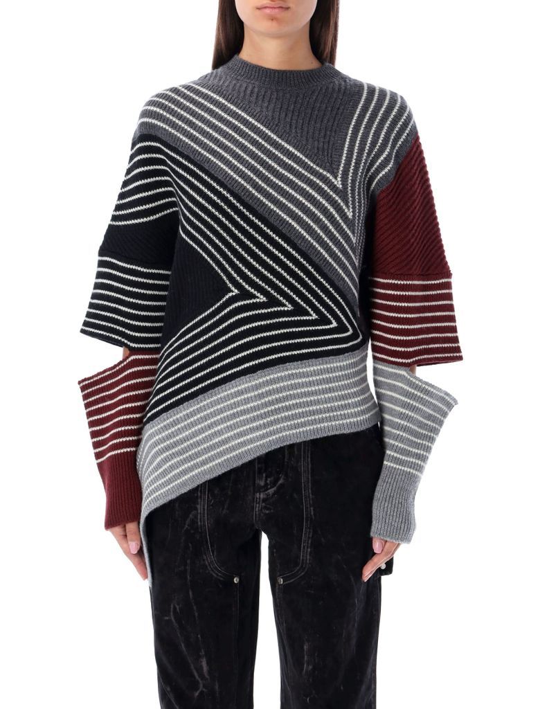 3D Striped Jumper