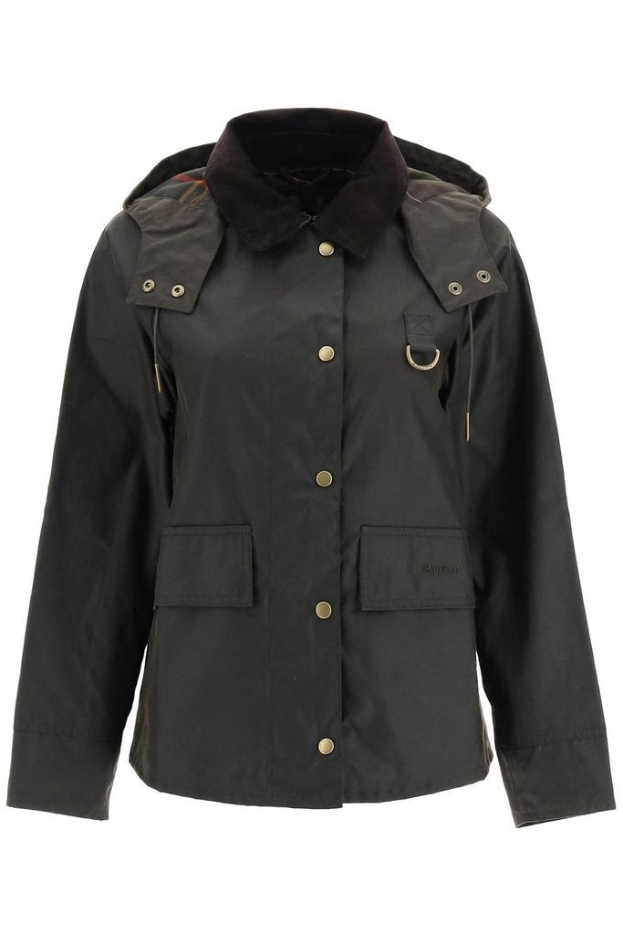 Avon Wax Waxed Cotton Jacket With Detachable Hood