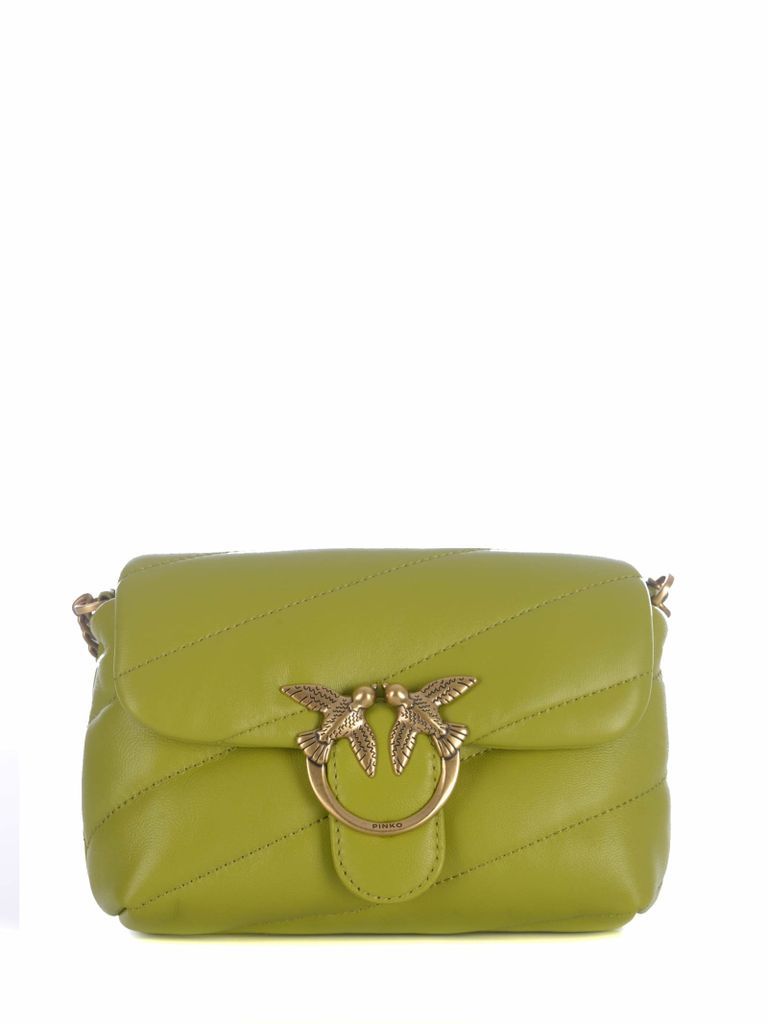Bag Pinko Love Baby Puff In Oblique Quilted Nappa Leather