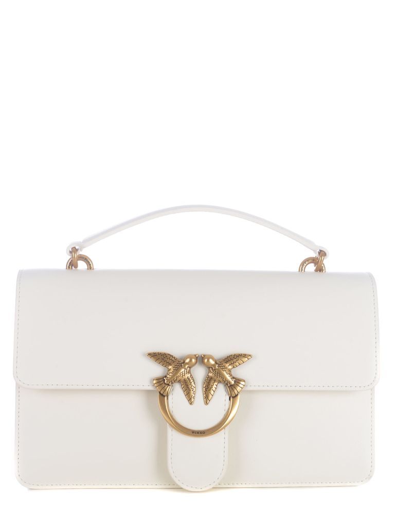 Bag Pinko Classic Love Light Simply In Leather