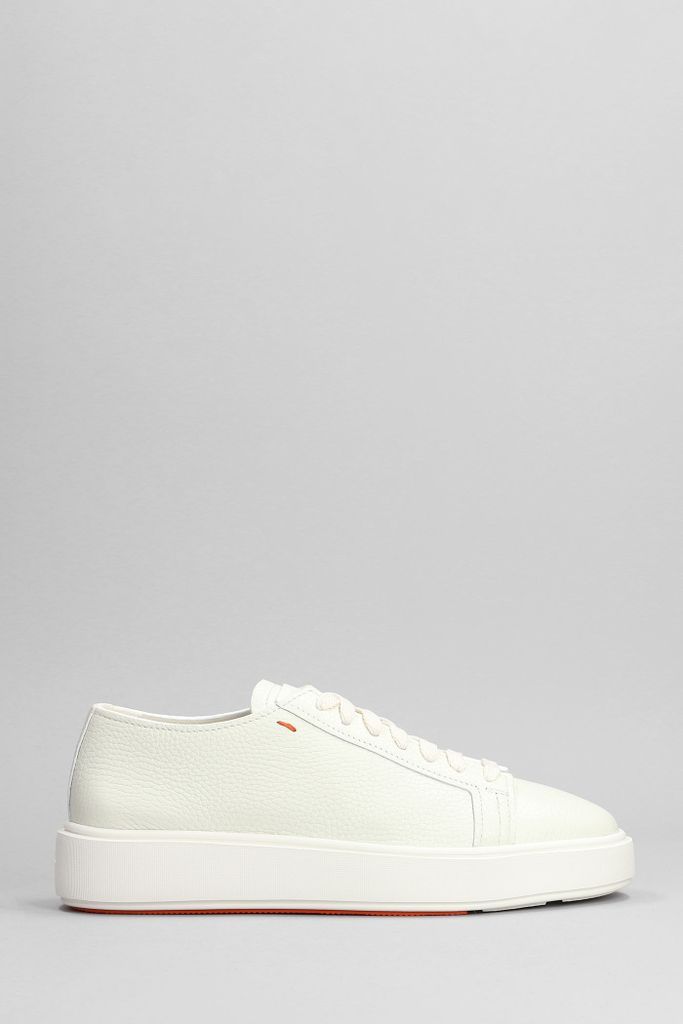 Anginal-Meyi50 Sneakers In White Leather
