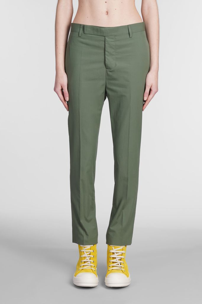 Austin Pants In Green Cotton