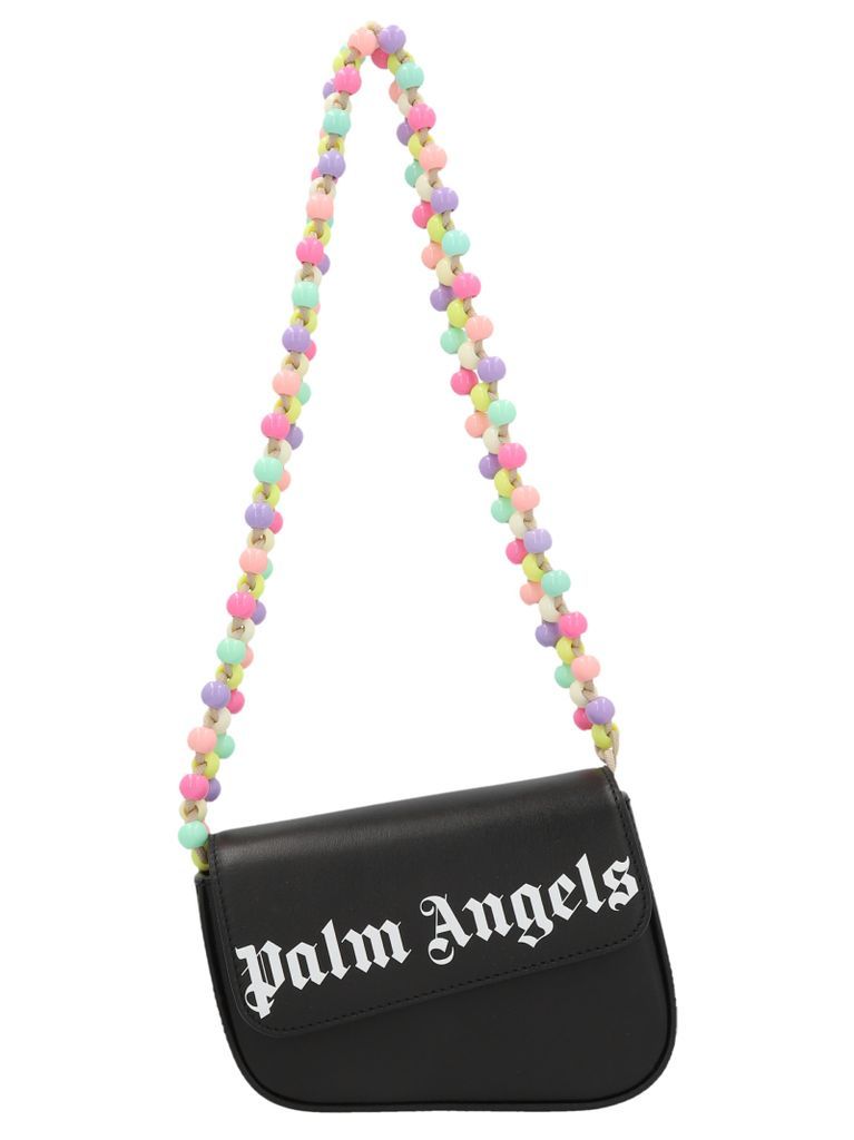 Beads Strap Crash Shoulder Bag