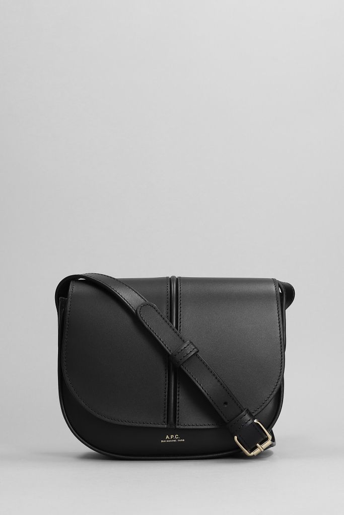 Betty Shoulder Bag In Black Leather