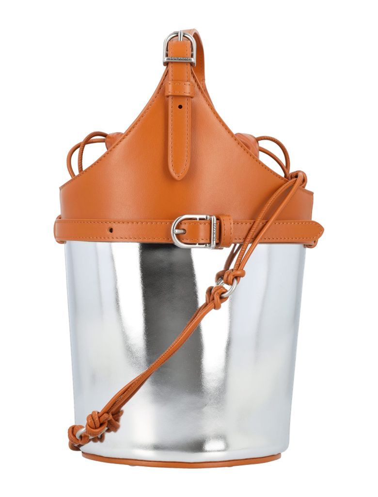 Bicolor Bucket Bag