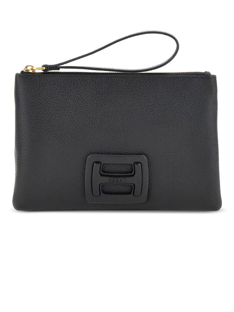 Black Leather Mini-Bag
