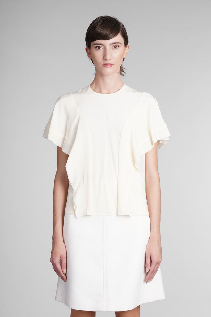 Blouse In White Wool