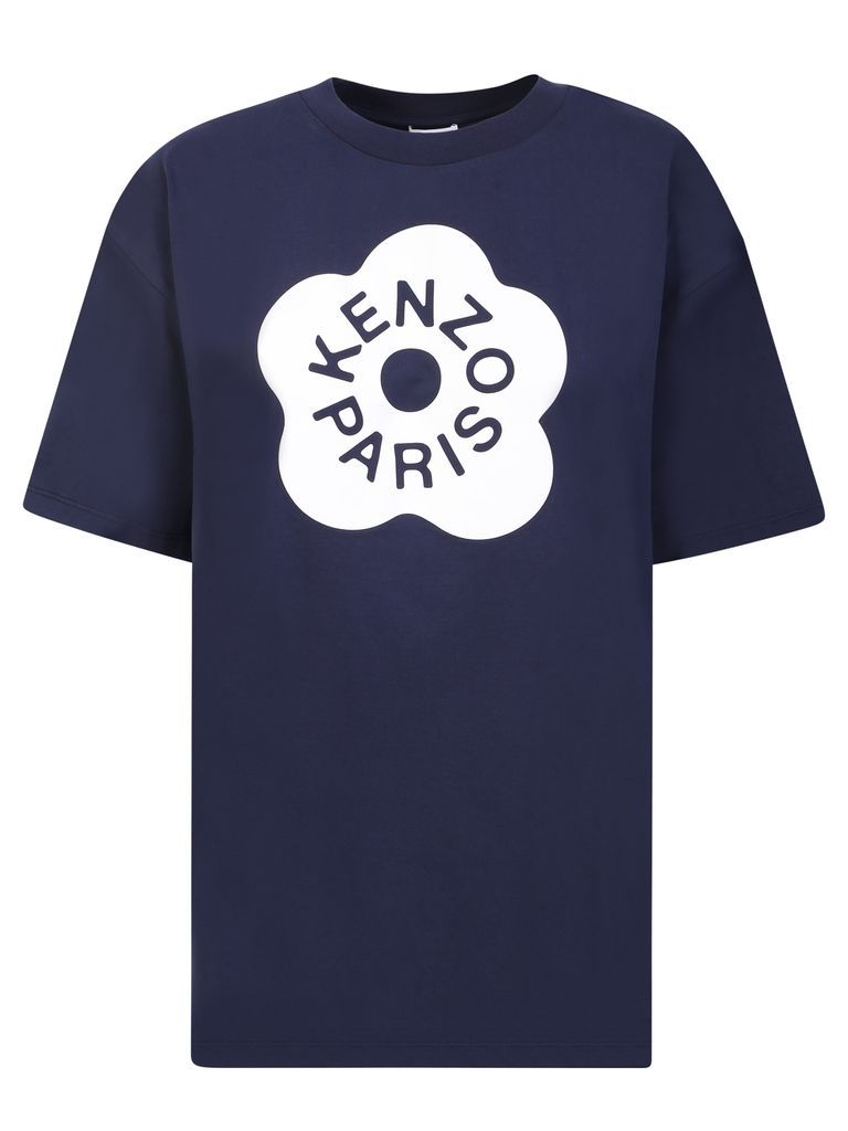 Boke Flower Blu T-Shirt