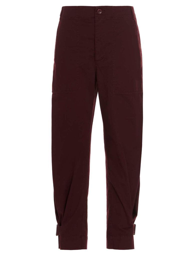 Buckle Strap Trousers
