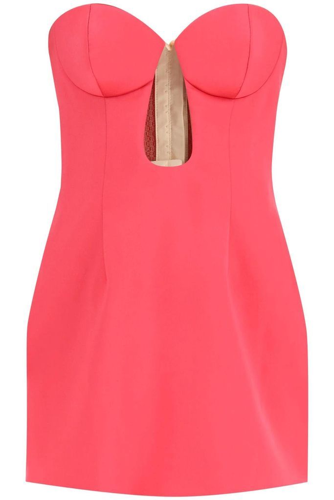 Bustier Mini Dress With Cut-Out