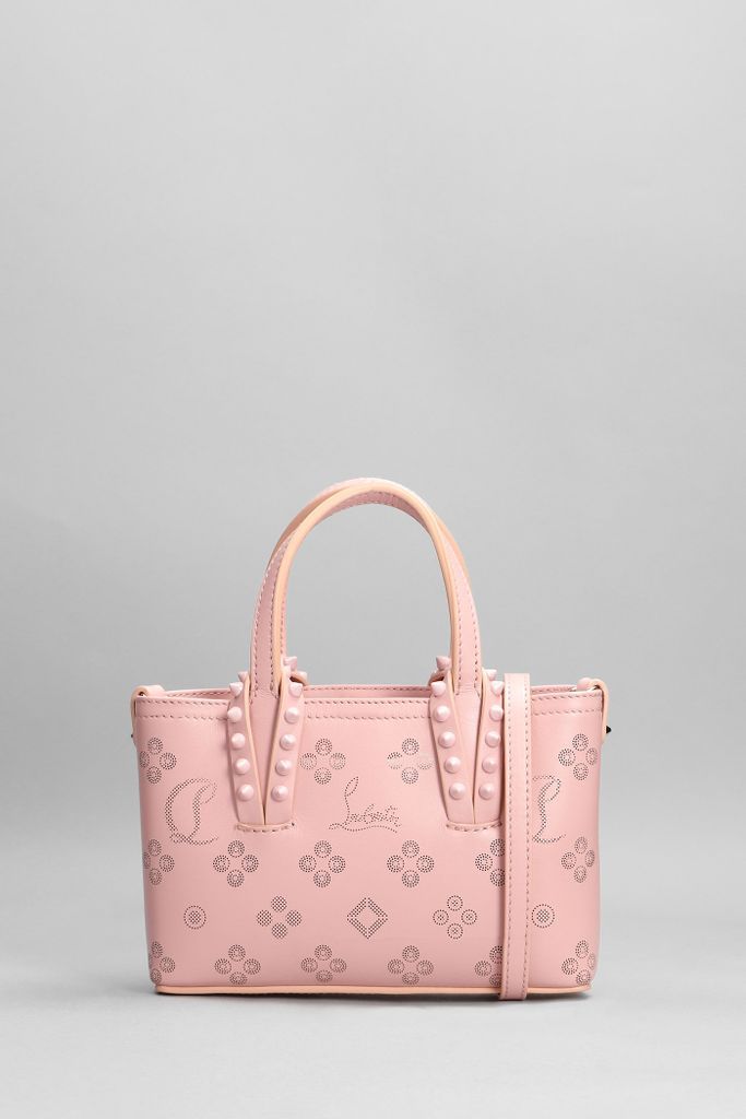 Cabata Nano Tote In Rose-Pink Leather