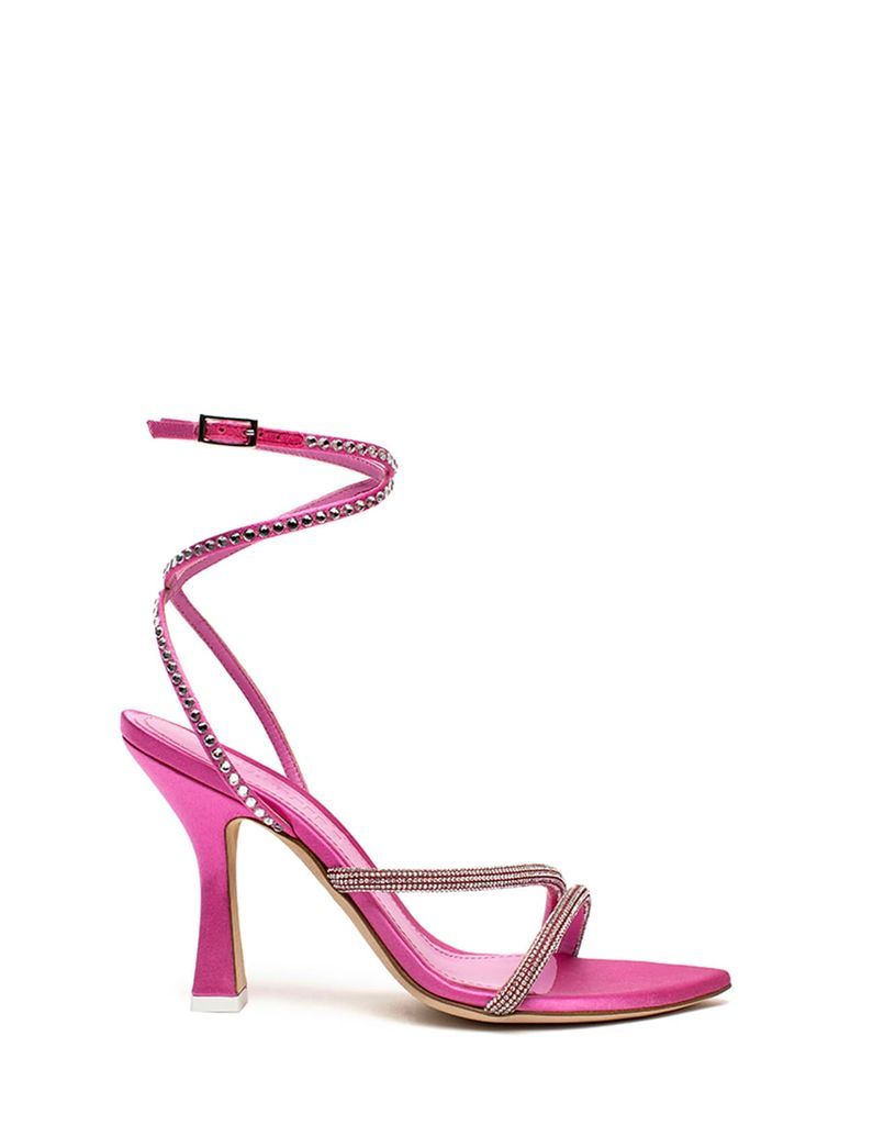 Candy Giglio Satin Sandal