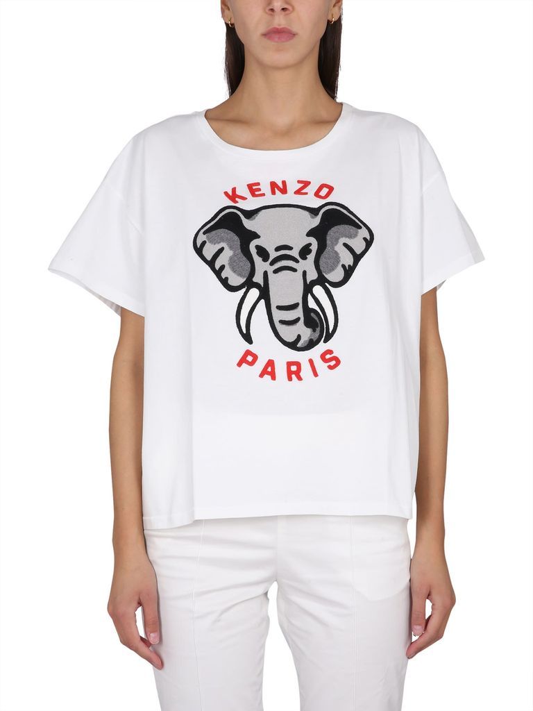 Casual Kenzo Éléphant T-Shirt