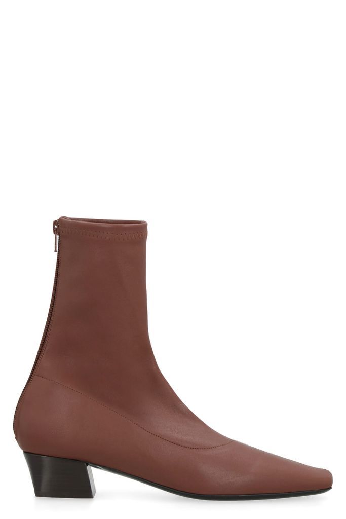 Colette Leather Ankle Boots