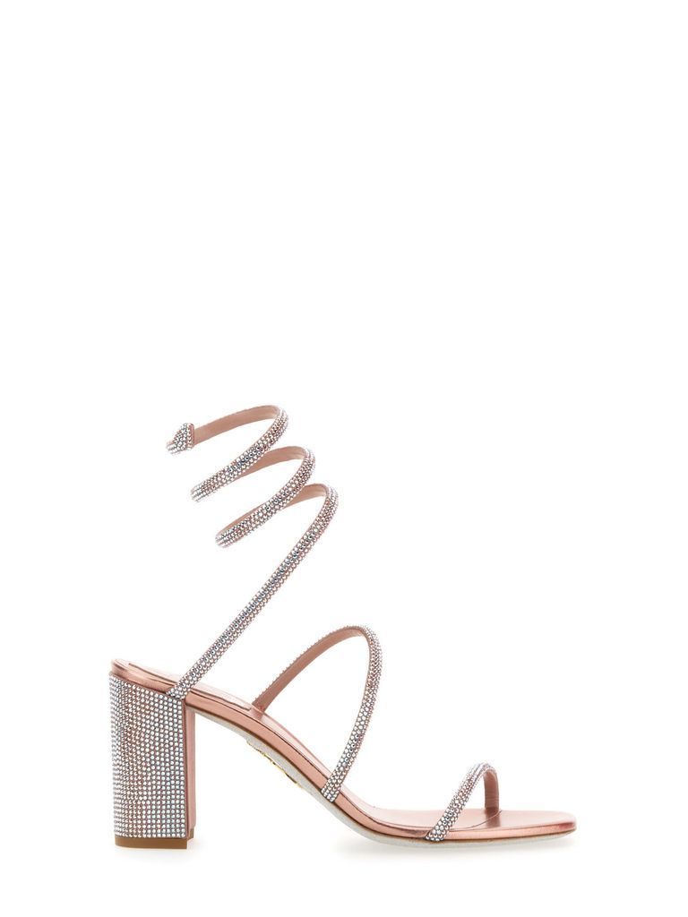 Cleo Sandal With Crystals