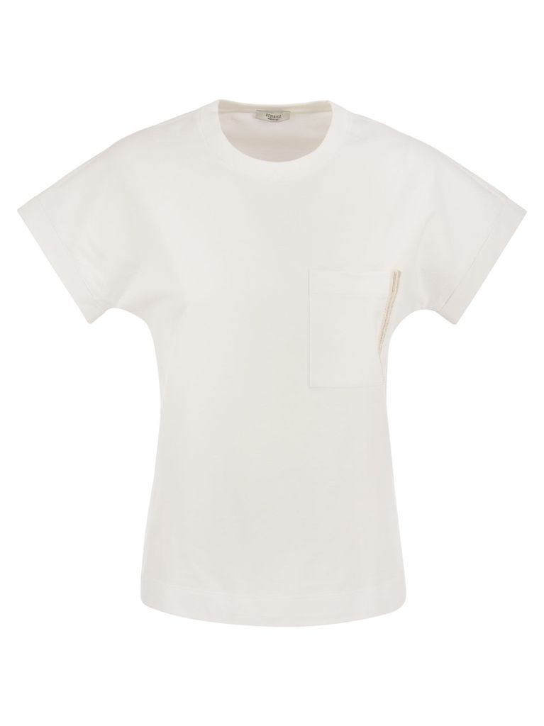 Crew-Neck T-Shirt With Pocket